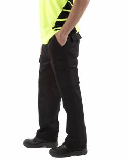 Mercerised Cargo Pant, Stout 